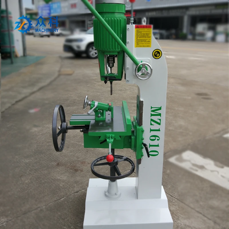 Square hole drilling machine/Woodworking vertical square drill machine for solid wood drilling square holes