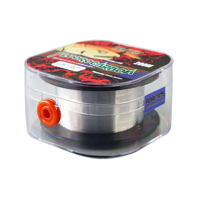 Palmer 0.14mm-0.47mm 100m 200m fluorocarbon fishing line Super wear-resistant mono filament fishing line fluorocarbon wholesale