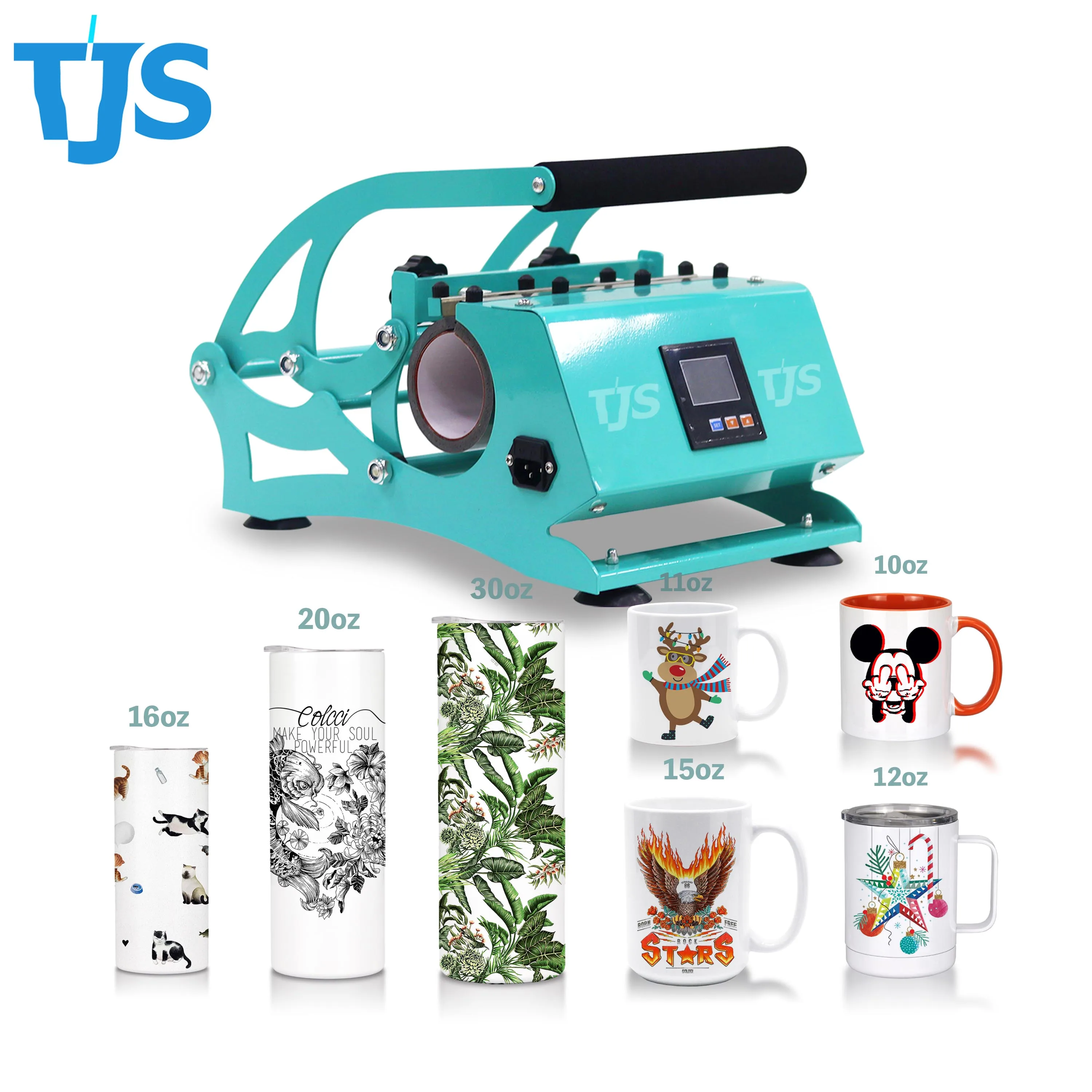 New Product Tumbler Heat Press Sublimation Machine DIY Mug Cup Press Transfer Machines for 20oz 30oz Tumblers
