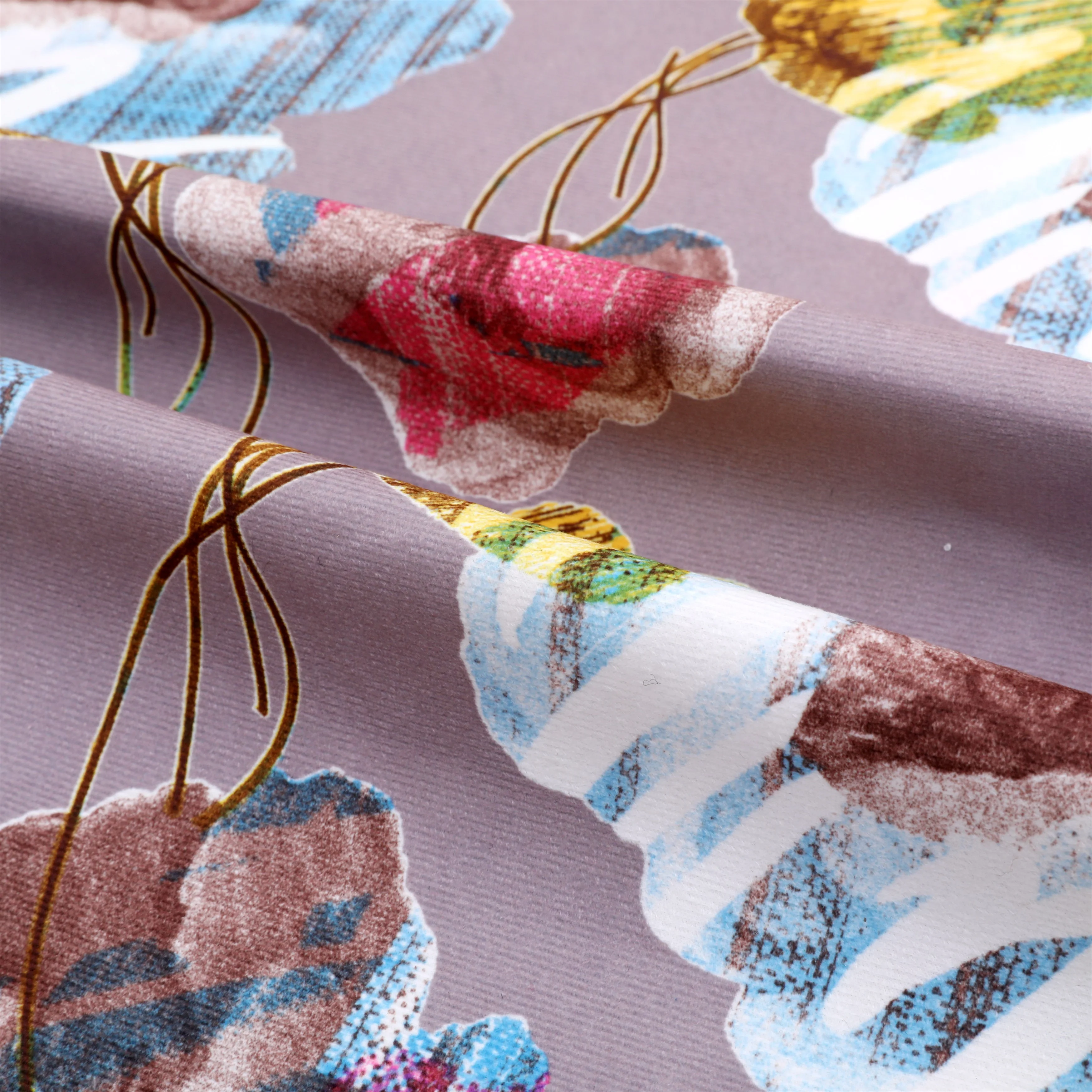 Fashion design upholstery polyester super soft velvet printed sofa fabric furniture fabric