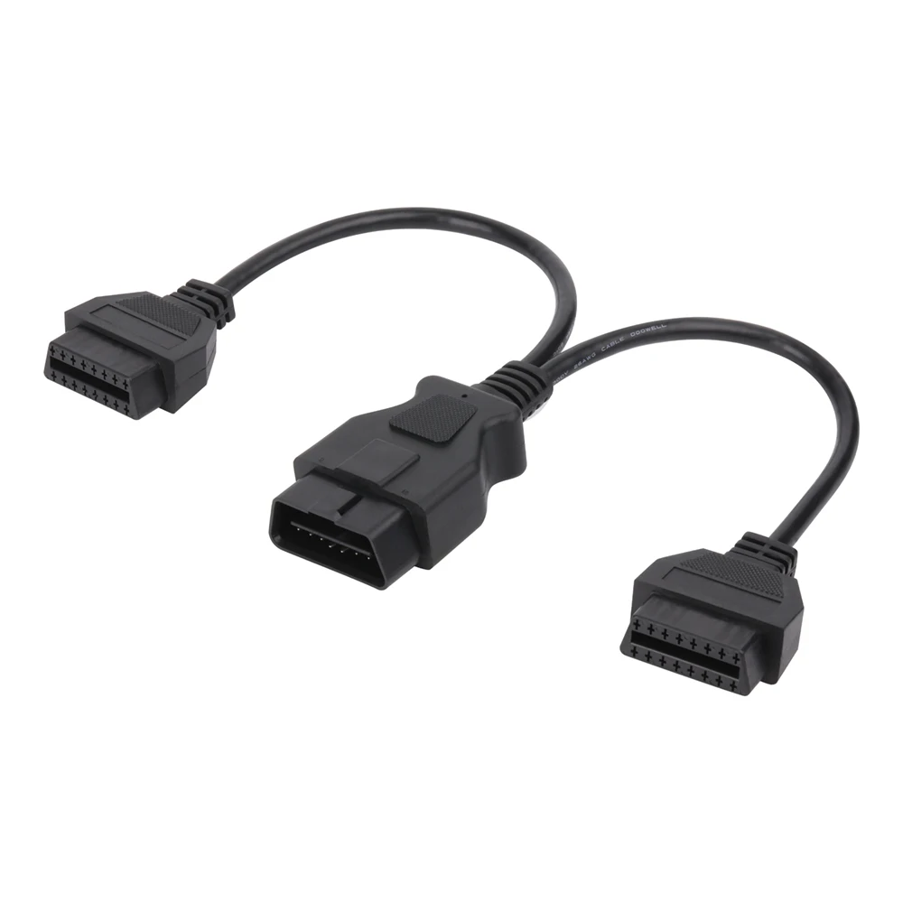  Адаптер OBDII 16P + байонетное крепление F соединитель типа AB