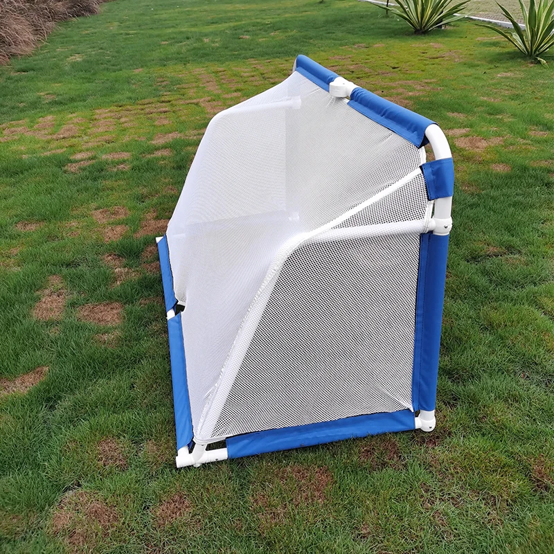 High School Aluminum 1.5M Full Size Folding Portable Soccer Goal Post Nets Lights For Football Playground