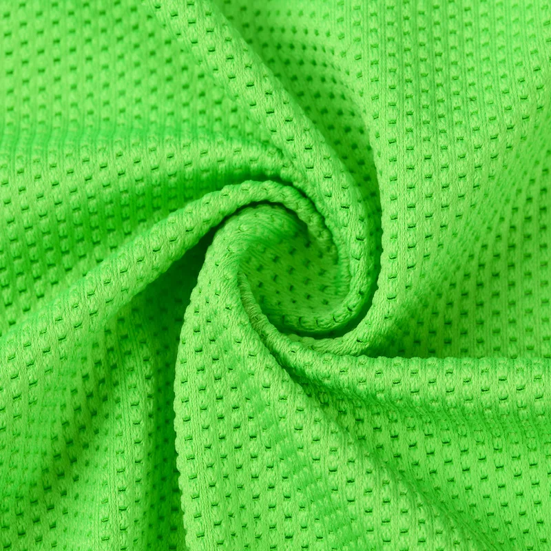 100 polyester stretch net sportswear ball clothing fabric moisture absorption sweat removal and breathable mesh fabric