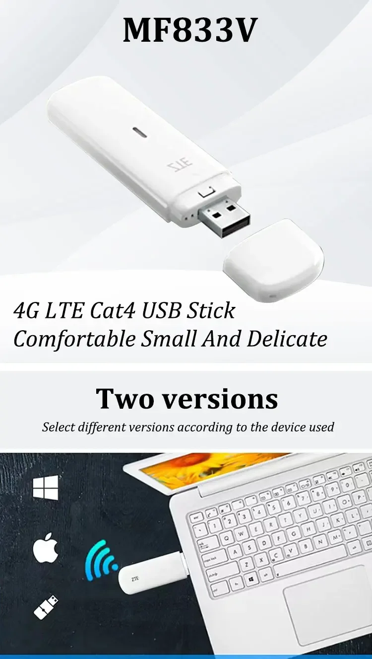 USB-адаптер MF833V MF833U1 WebUI 4G LTE Cat4