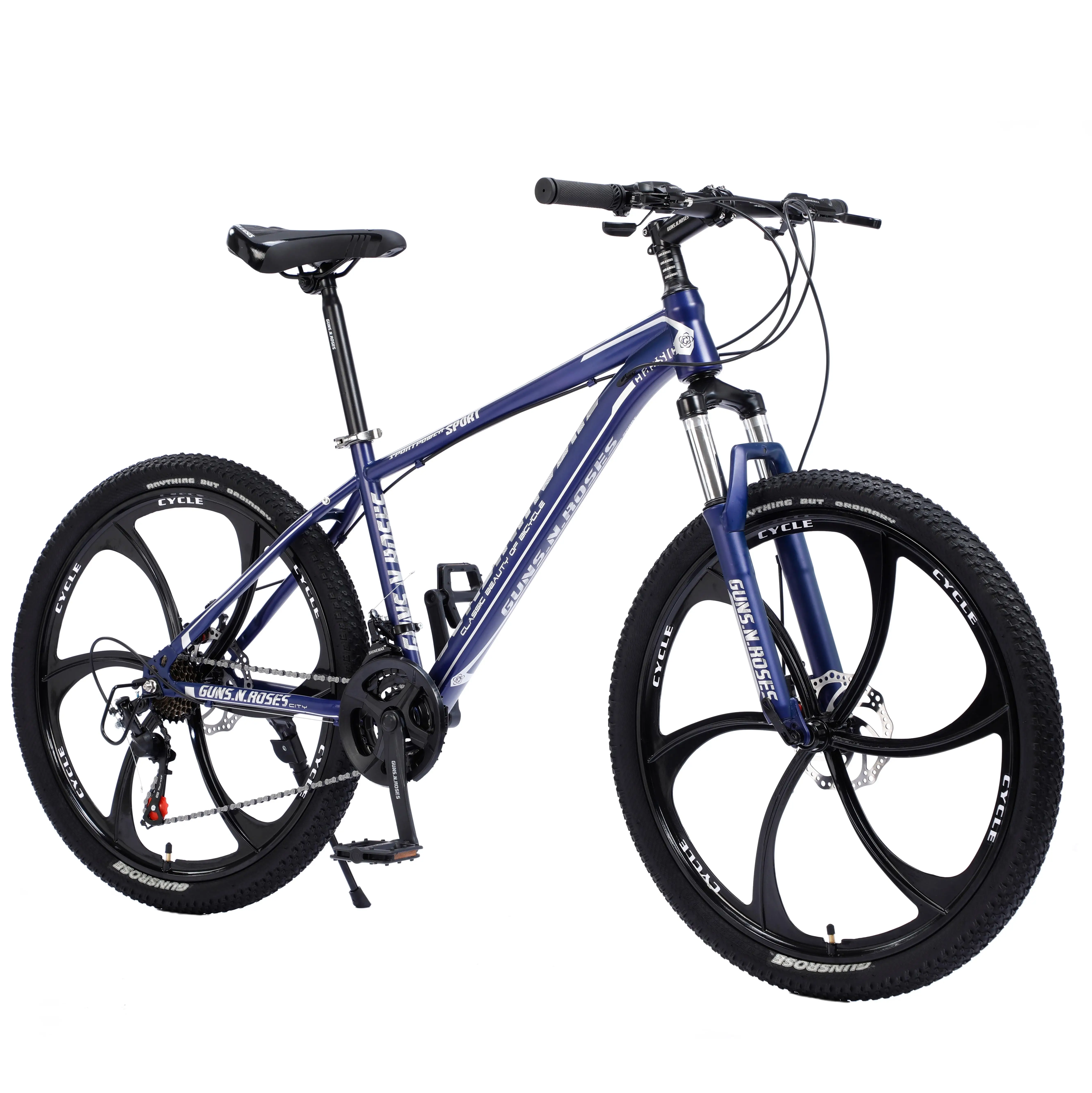 21 Speed 26-Inch Fully Suspended Mountain Bike with Aluminum Alloy Fork for Adults Full Suspension 29 Mountain Bikes
