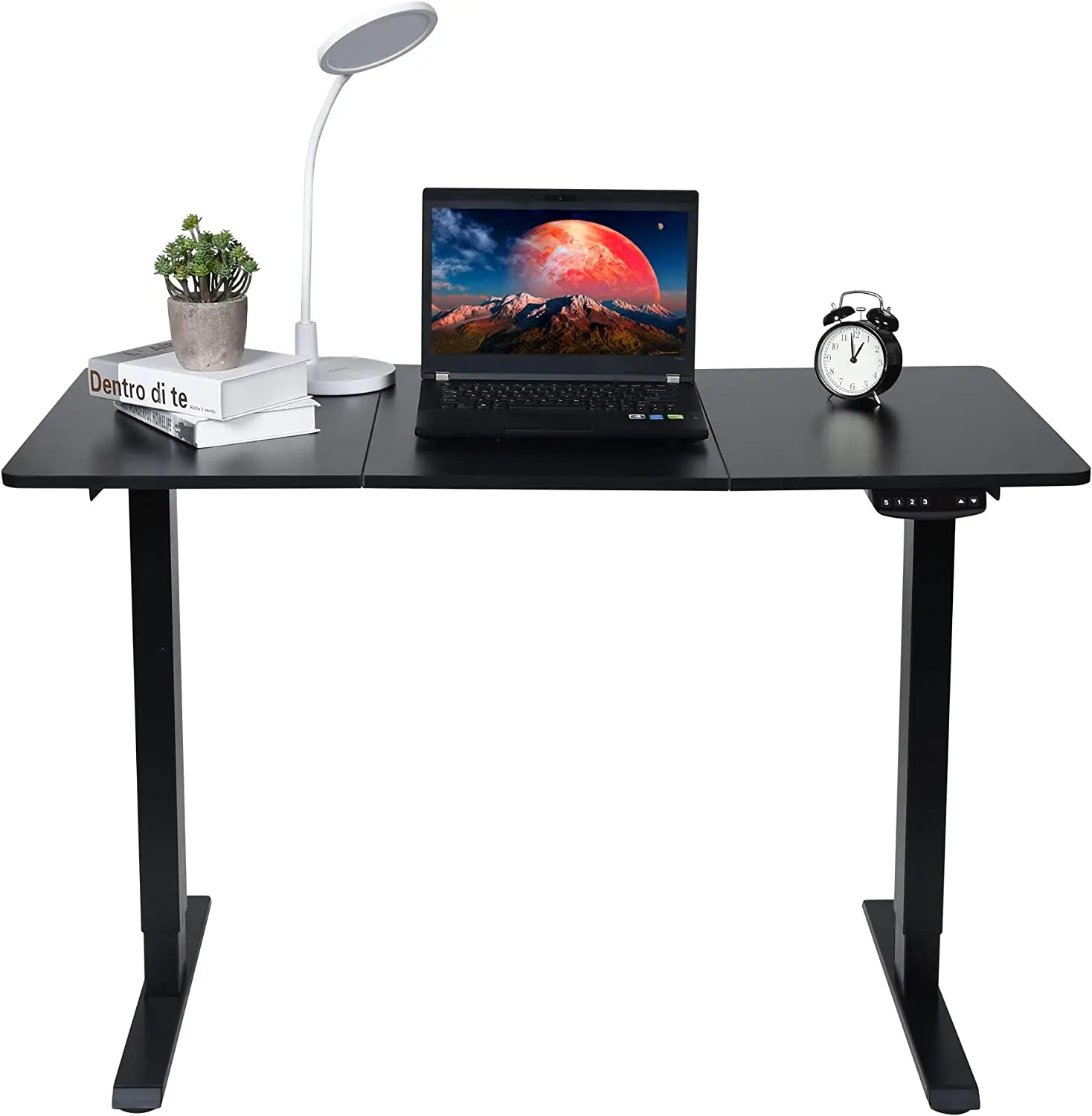 ODM/OEM Dual Motor Height Adjustable Lifting Smart Table Electric Sit Stand Desk Ergonomic Standing Height Adjustable Structure