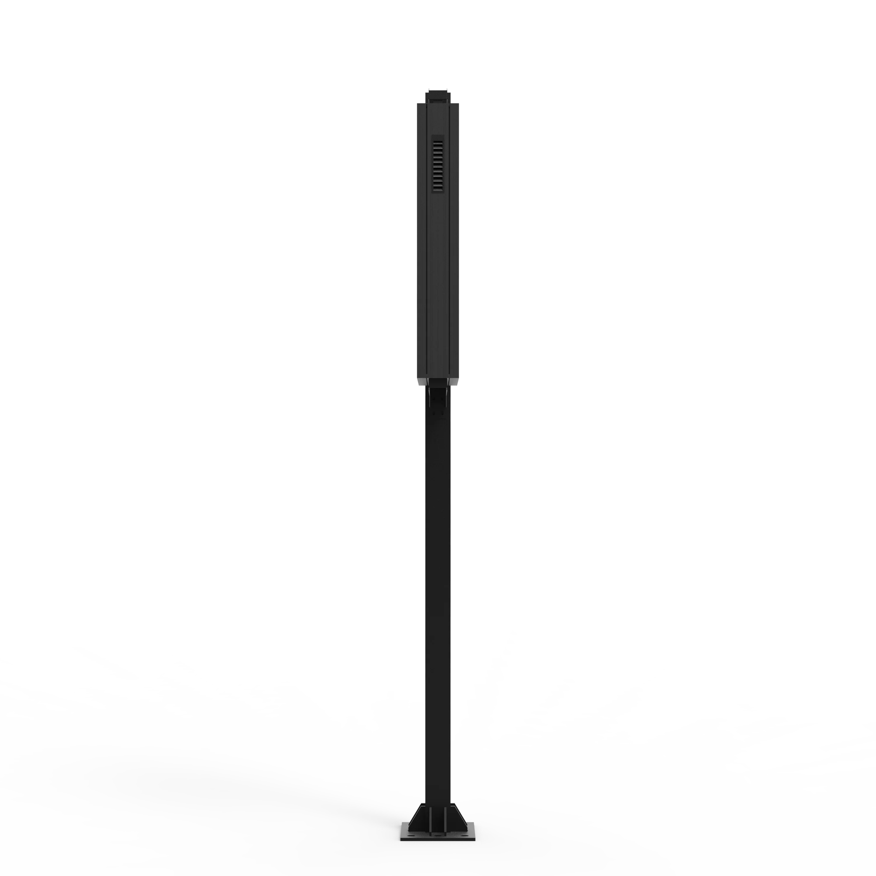 2023 new aluminum 65inch  Pole LCD totem digital display  totem double sided lcd digital display screens for outdoor