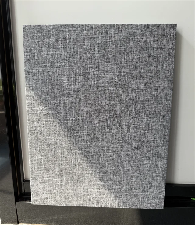 Fabric acoustic panel glass wool high density acoustic panel for indoor soundproof