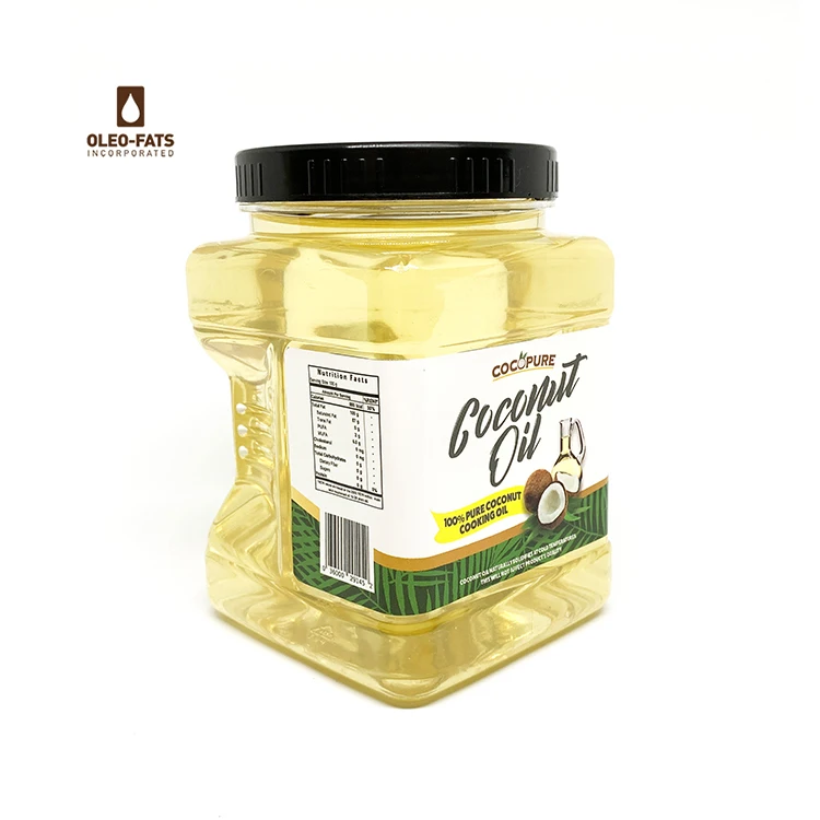 
Cocopure Brand Coconut oil 12*1L jar large capacity produce in Philippines 