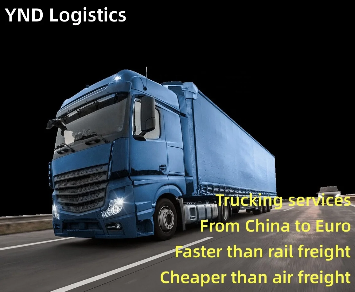 Fast Sino-Euro Trucking service land transport Freight Forwarder/agent from China to Europe DDP FBA door delivery shipping
