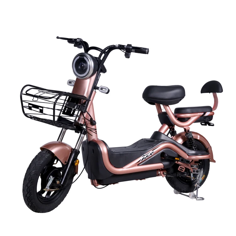 Y2-YZ Factory Price Customizable City Electric Bicycle Road Electric Bicycle 48v 350w Adult Electric Bike With Basket