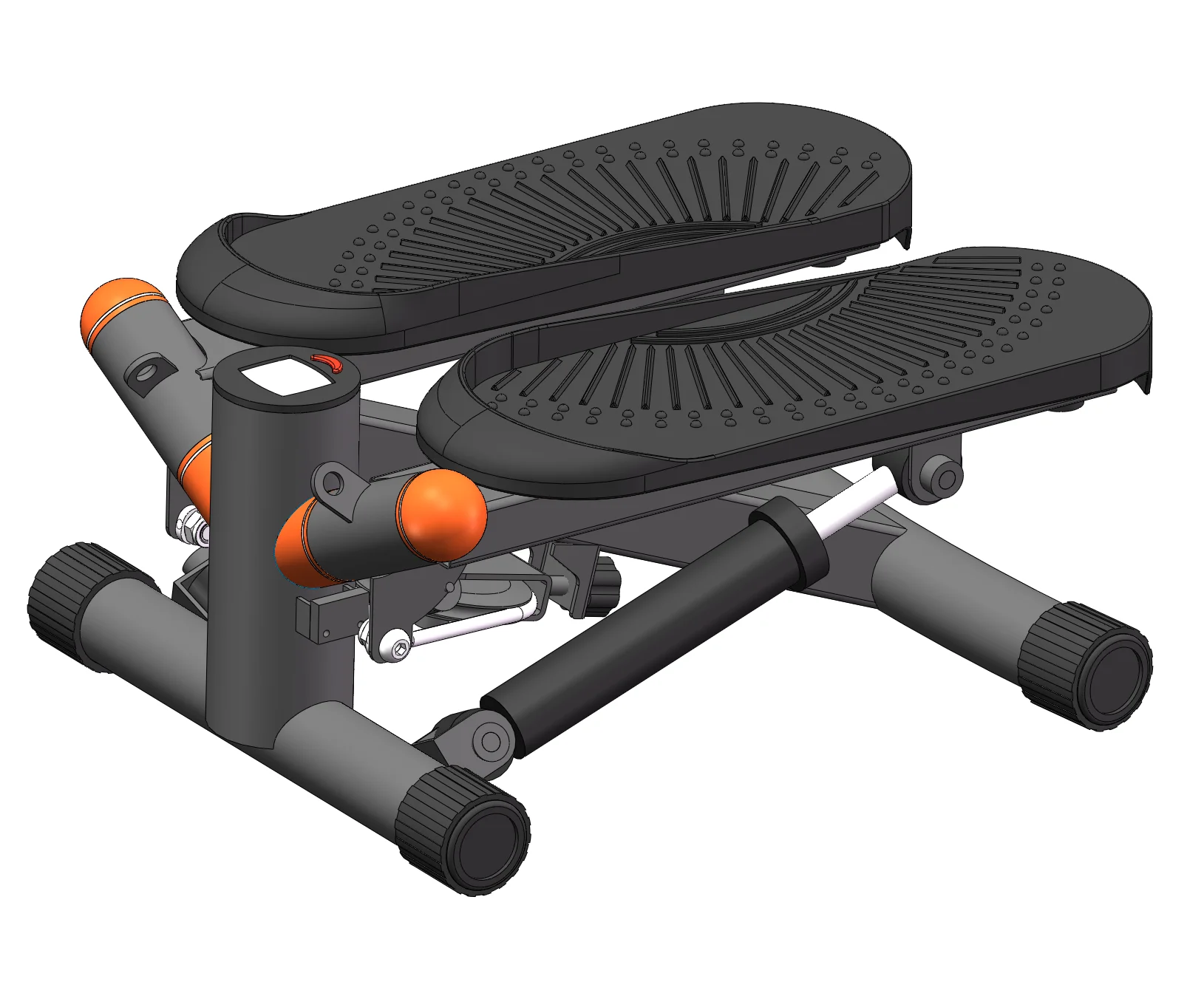 Multi function workout mini stair stepper adjustable home exercise fitness equipment wire rope construction stepper trainer