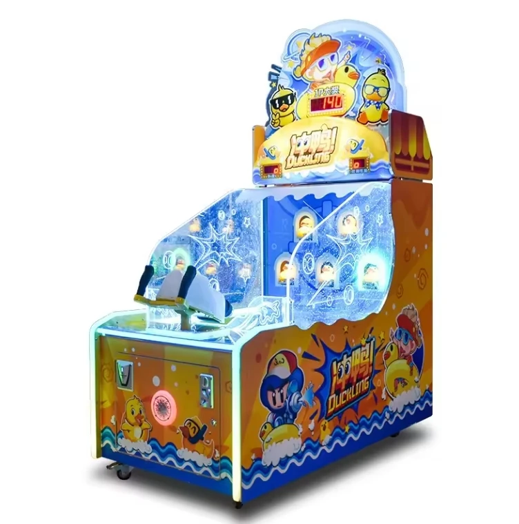 Arcade game Interactive little duck children water shooting redemption game machine coin operated Jet Water Game