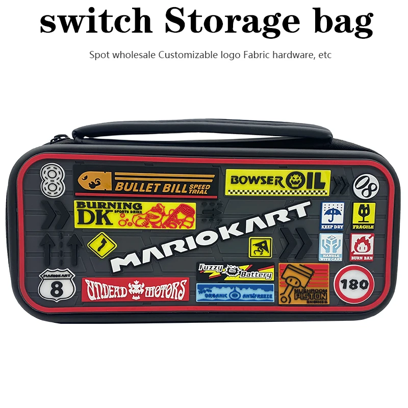 High quality  Silicone Car style Bag Nintendo  Switch handle Carrying Case for Nintendo Switch protective bag