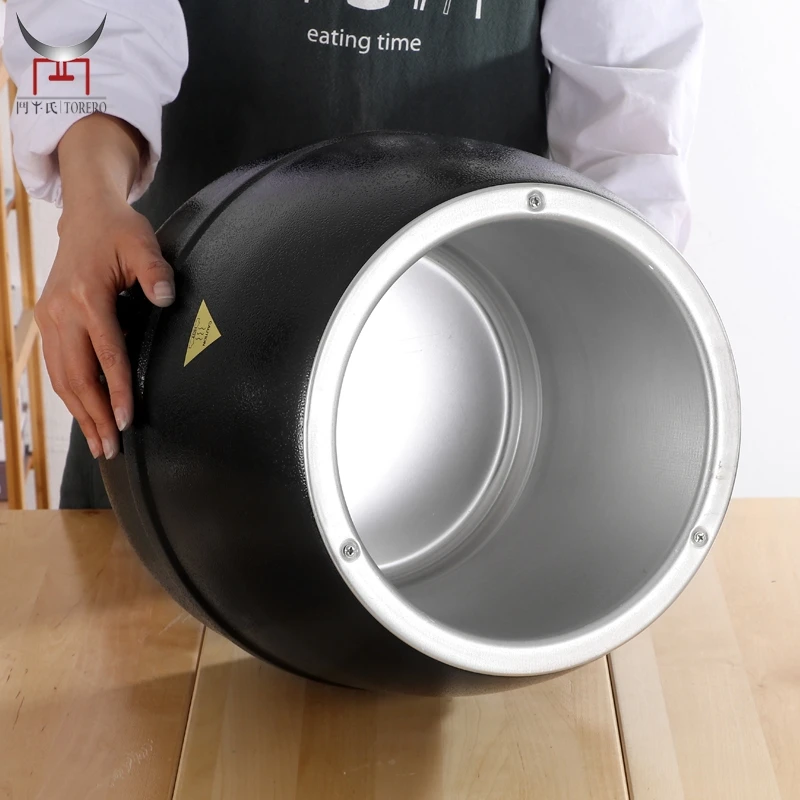 Черный железный чайник для супа подогреватель кейтеринга буфет на 10 л 13 из нержавеющей стали электрочайник подогрева