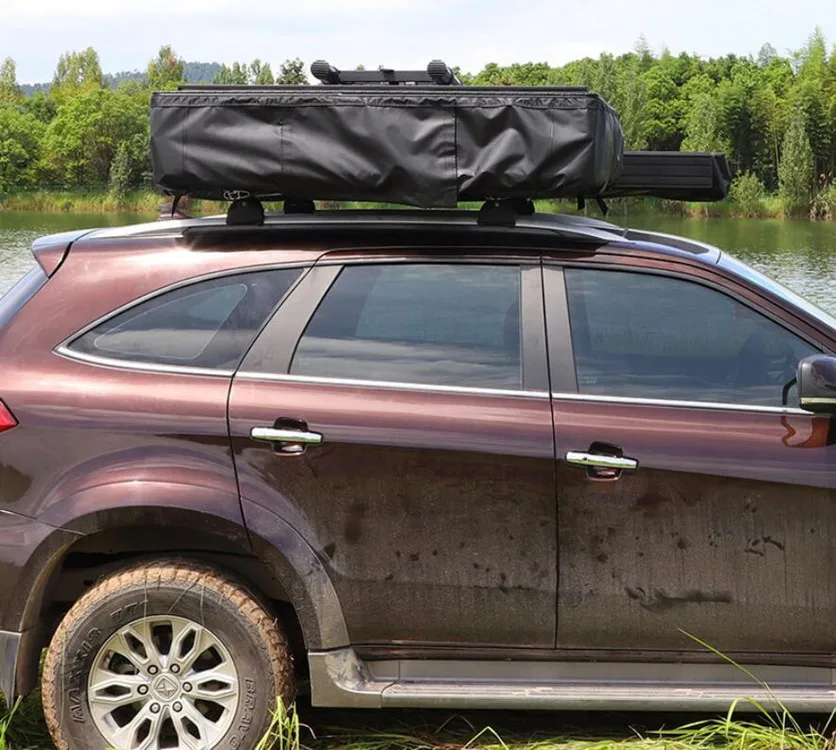 2024 New Outdoor Camping 4X4  4 Persons 4wd Car Hard Shell Roof Top Tent for Sale