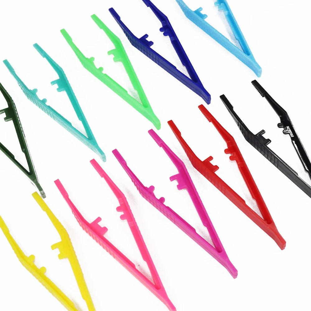 Custom Sterile Surgical Tweezers Medical Plastic Medical Forceps Disposable MST Plastic Tweezers