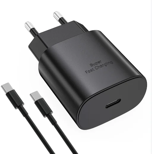 Easy To Carry Pd 25W Wall Charger For Samsung Original Pd Wall Charger Compatible With Pps