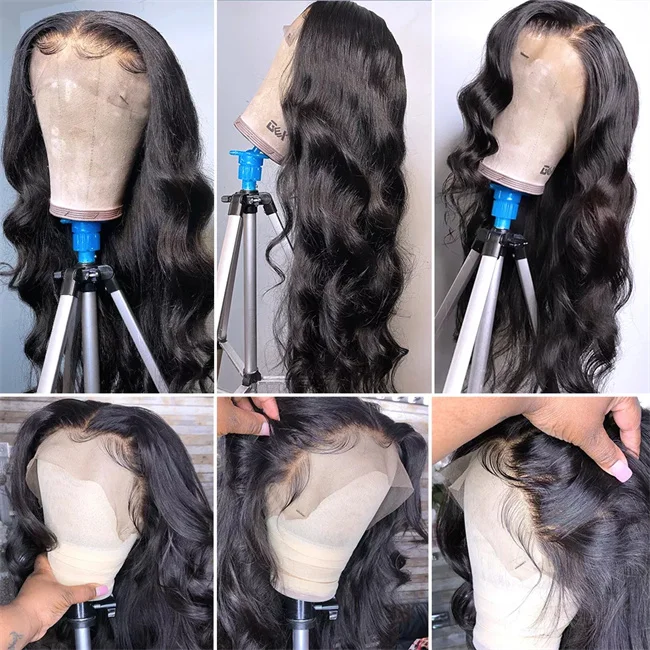 13X4 Lace 100% VIRGIN  Human Hair Wig,13X6 Transparent Hd Lace Front Wigs For Black Women,Lace Frontal Wig Vendors