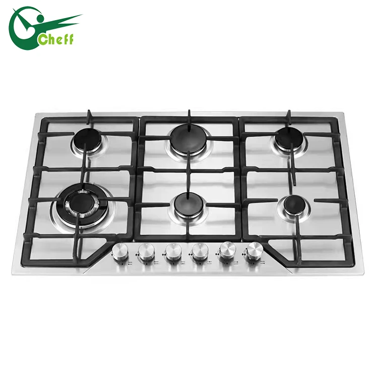Commercial Home Household Kitchen Appliances 6 Burner Commercial Gas Stove Range