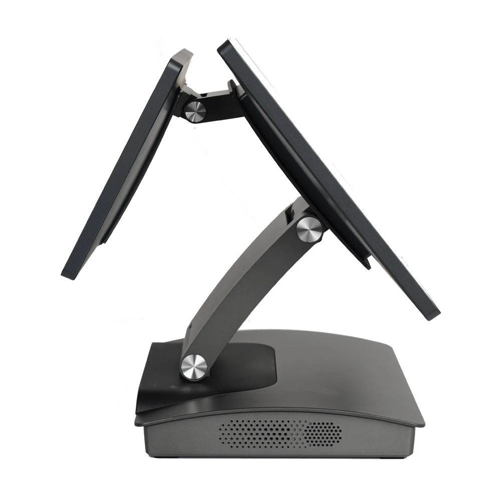 Full Aluminum Design Touch Screen 15.6 inch Widescreen True Flat All in One POS System Waterproof POS Terminal Cash Register