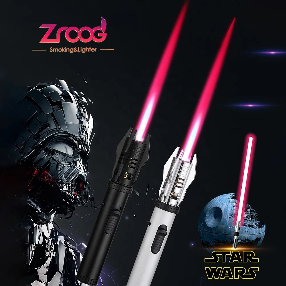 Windproof BBQ Kitchen Lighter Cooking Long Strip Igniter Jet Spray Gun Jewelry Welding Cigar Torch Lighters