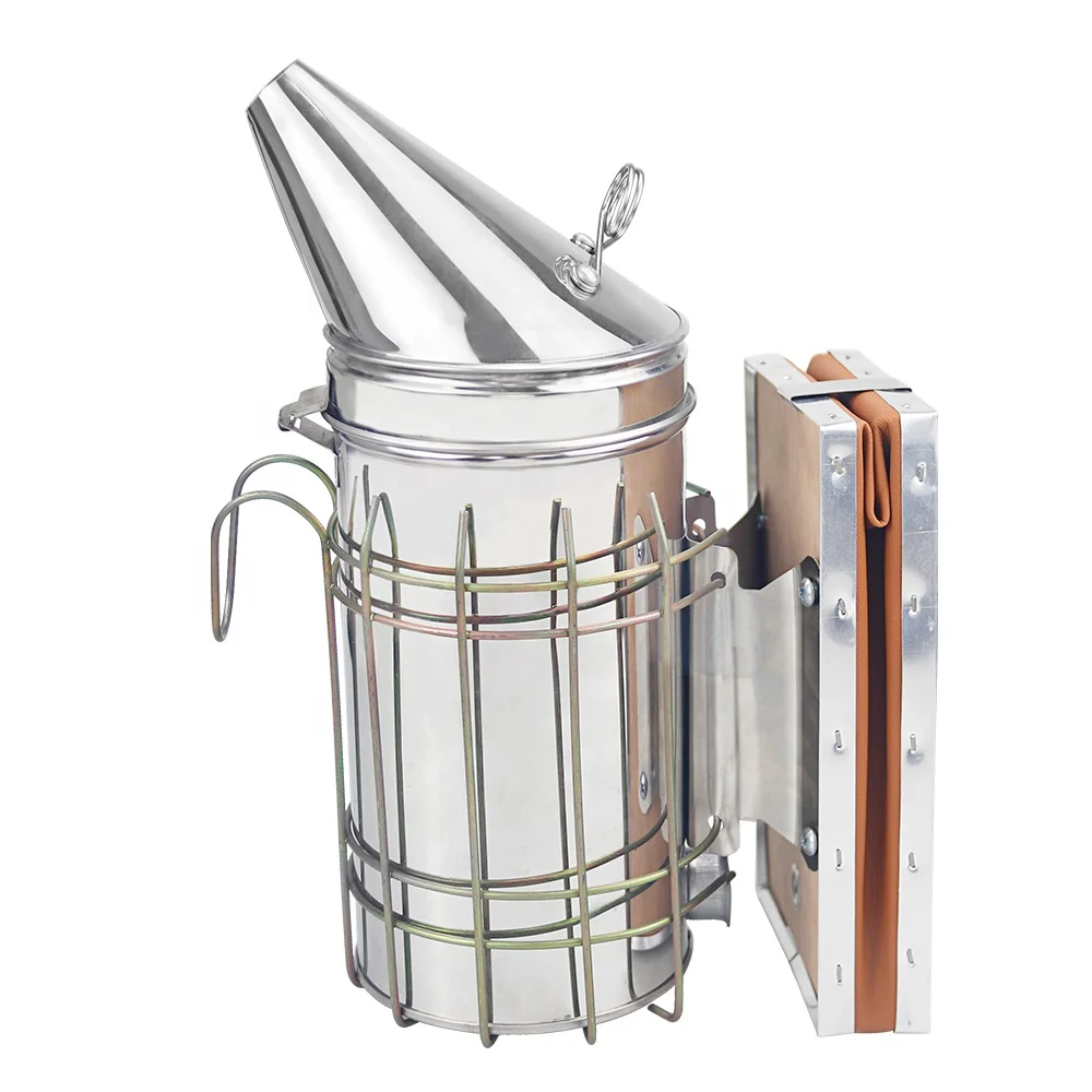 new design bee hive Stainless Steel bee smoker