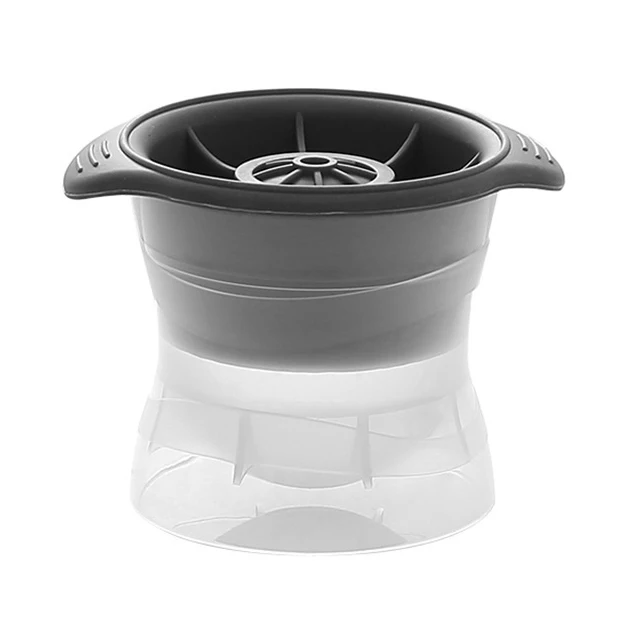 Wholesale Bpa free Food Grade Silicone Ice Ball Maker Mold Non-Stick Stretchy Silicone Ice Cube Trays for Whiskey Cocktails