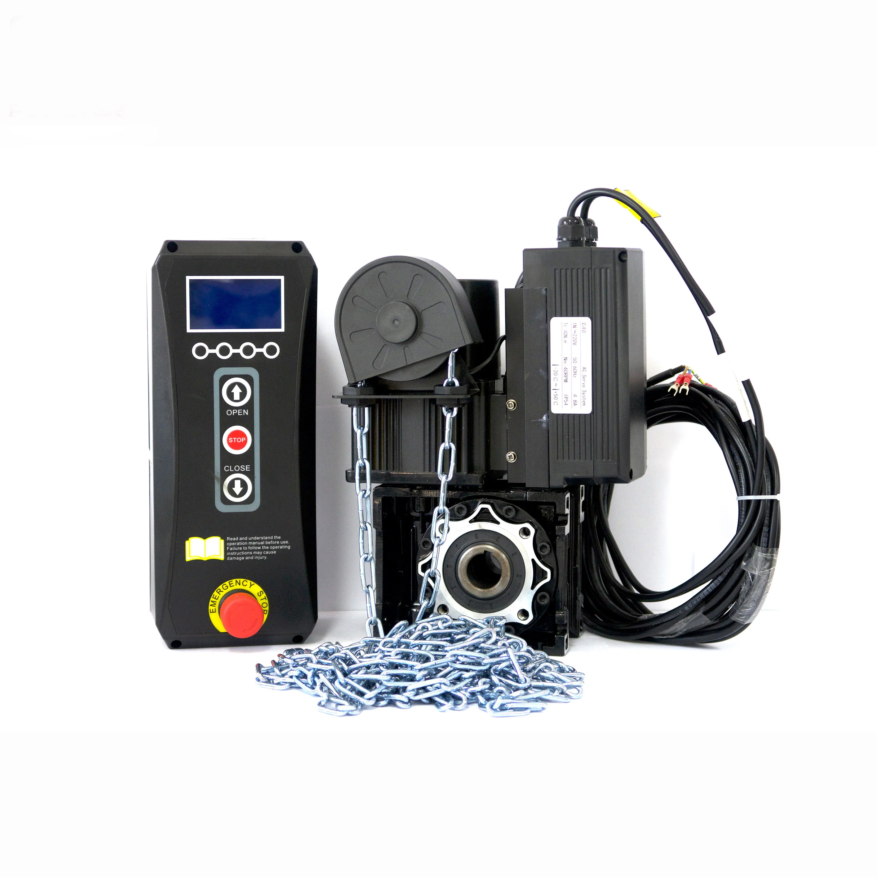 Energy-Saving Brushless C401 Servo Motor and Controller for Industrial Sectional Doors Openers - CE Certificated