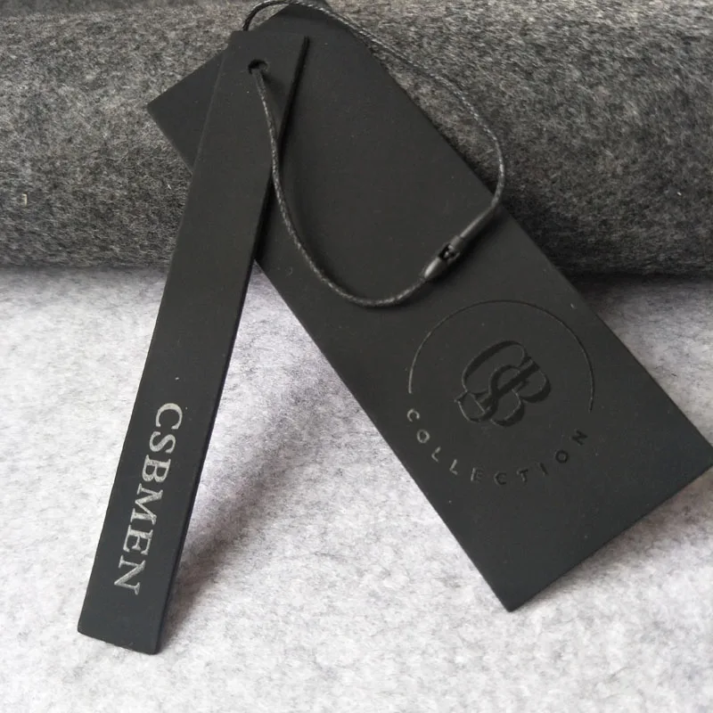 Luxury custom labels clothing garment tags with Spot UV, custom hair extension hang tag paper tag for shirt clothes