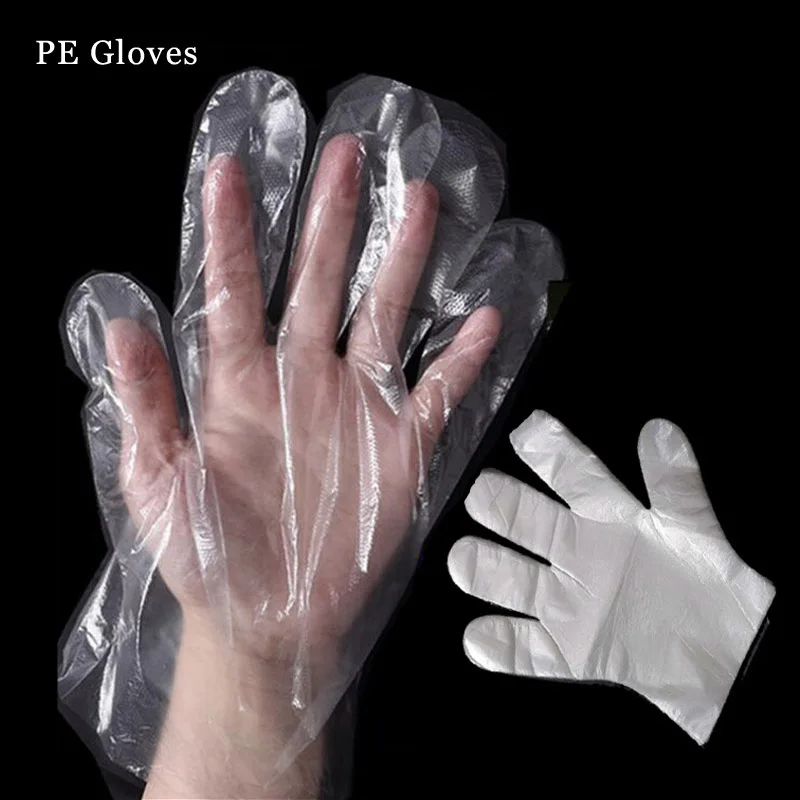 Одноразовый обувной чехол с следующими материалами: PE ухо защитные колпачки для Краска для волос краска для волос использования