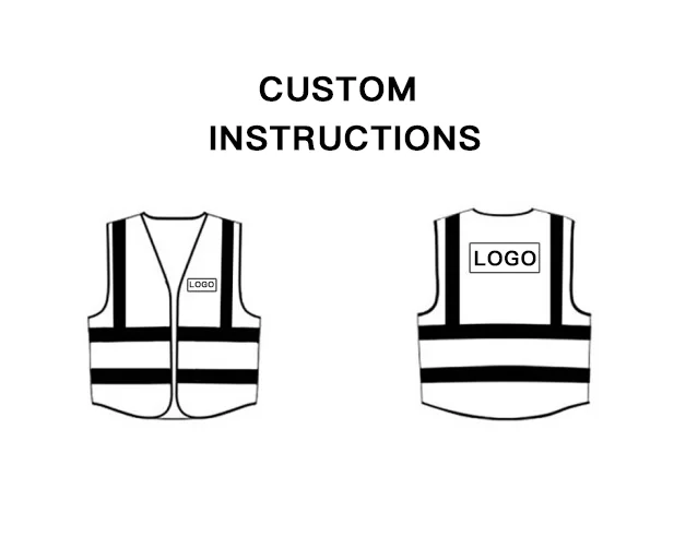 9 Pockets Class 2 High Visibility Zipper Front Safety Vest With Reflective Strips