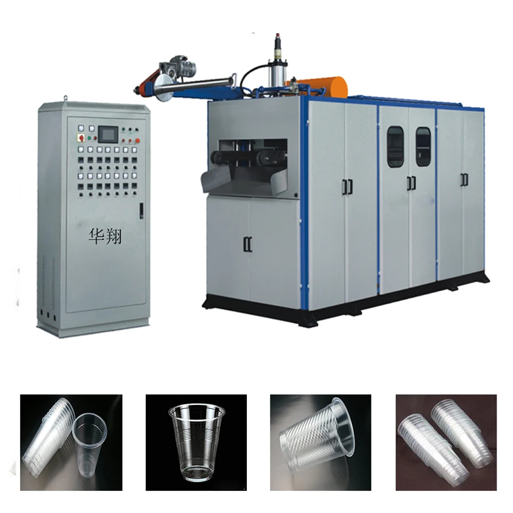Made in SHENZHEN high performance plastic containers commercial ice cream cup making machine
