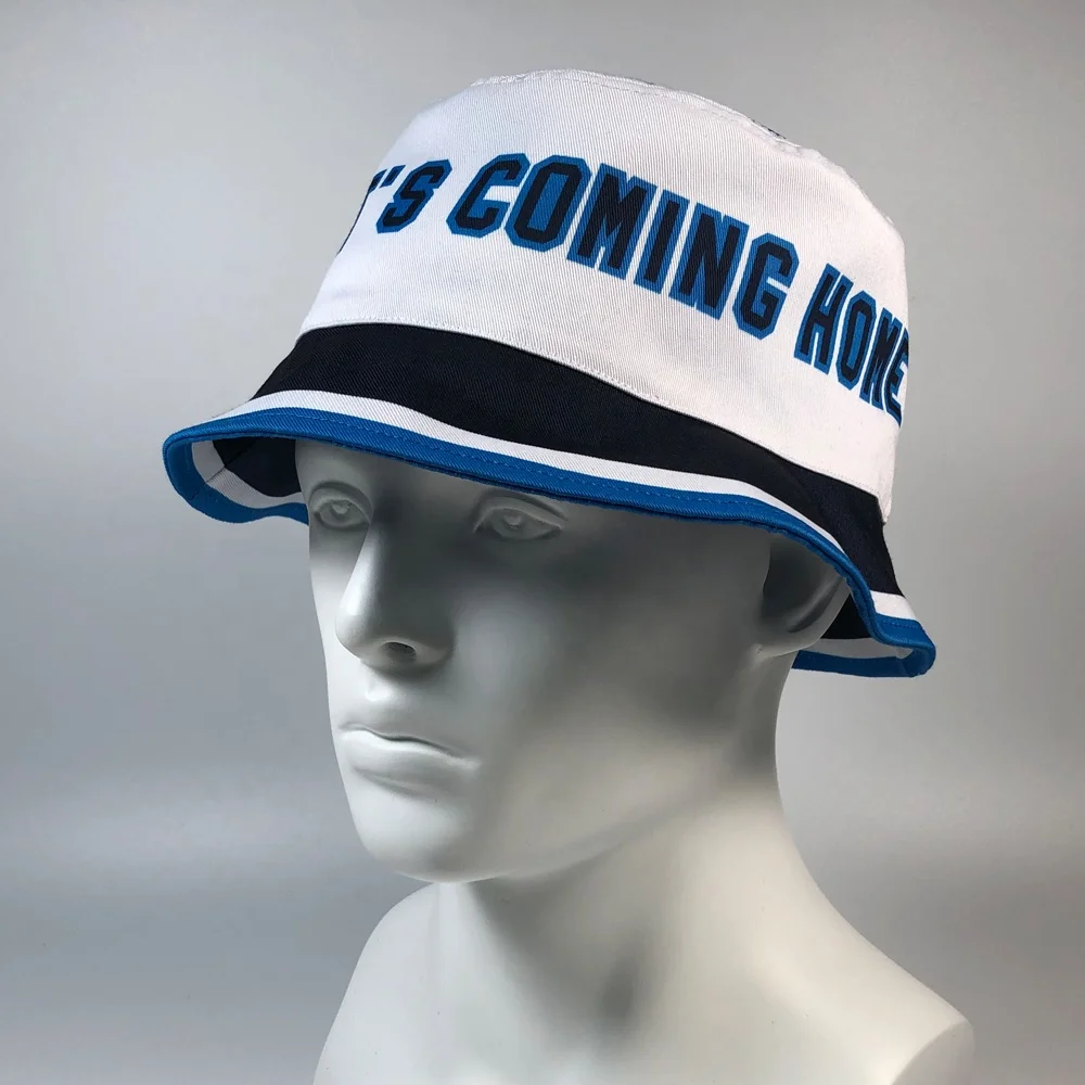 OEM Germany France polyester bucket cap custom sublimation printing sunflower country sport team design college football hats