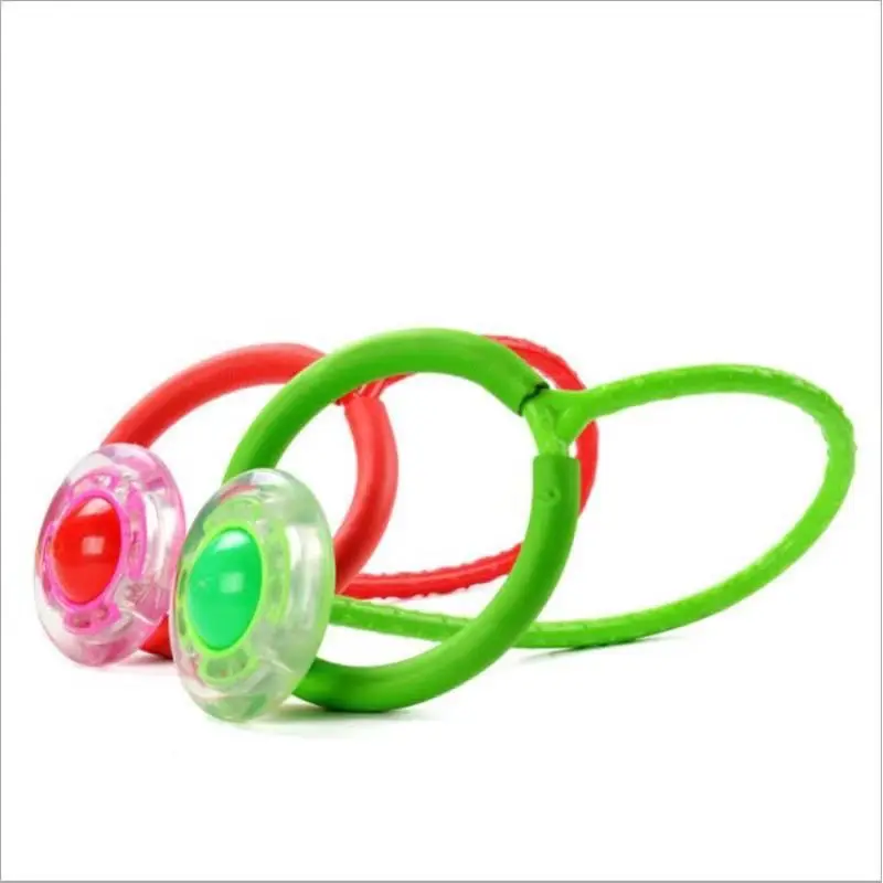 Children Flashing Jumping Ring keep Fit toys Jump Training Ankle Skip Ball
