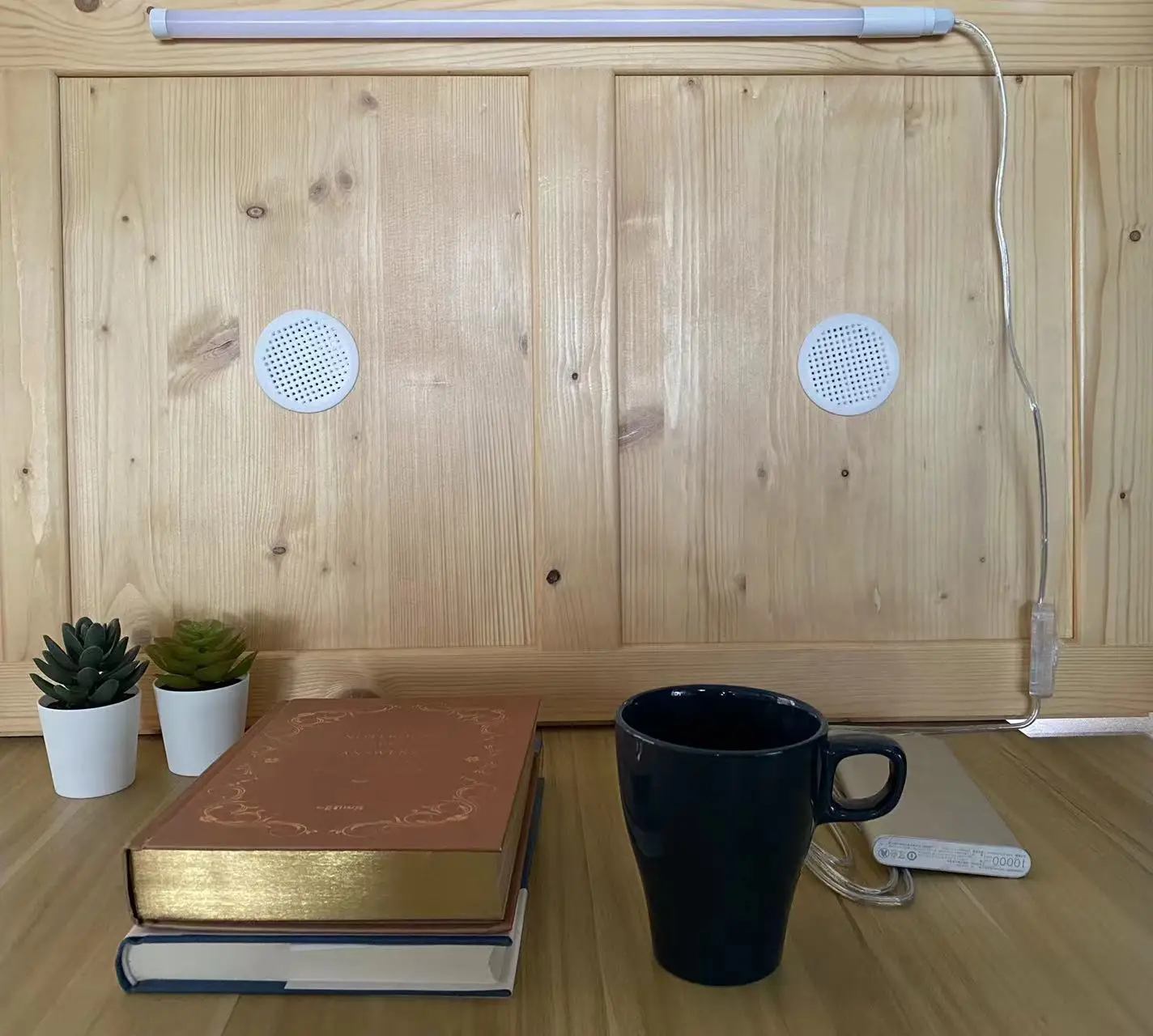 Modern feather usb study led book reading light desk side table lamp