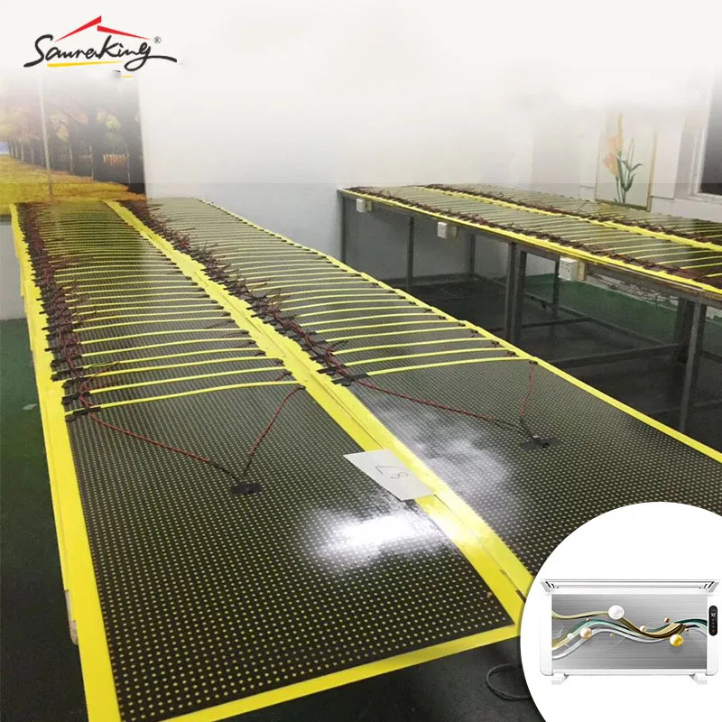 Wholesale Far Infrared Electric Floor Heating System Heating Panels Infrared Carbon Crystal Heating Film Plates