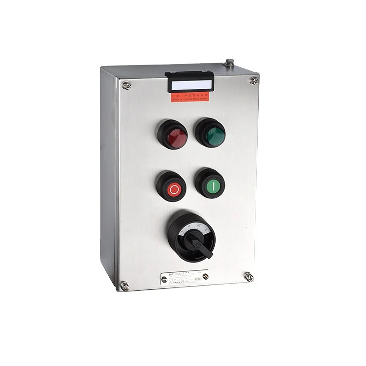 IECEX and ATEX Certified Explosion-proof Metal Electrical SS304 control  Box