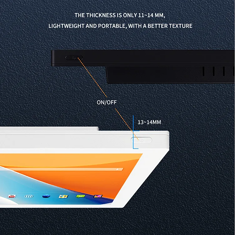 digital signage touchscreen 14 15.6 inch lcd desktop wall mount capacitive touch screen monitor for PoS