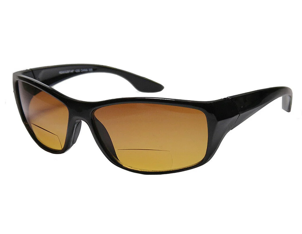 
Bifocal Sunglasses Featuring High Definition Amber Lenses 