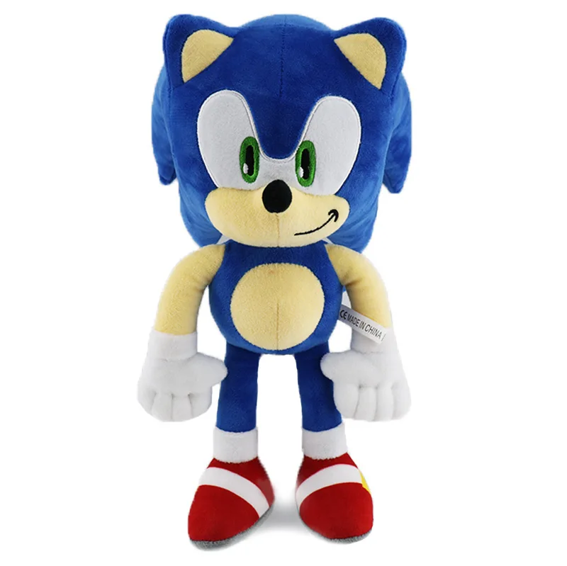 30cm Super Soft Anime Sonic Plush Throw Pillow Hedgehog Stuffed Plush Toy Children Christmas Birthday Doll Gift