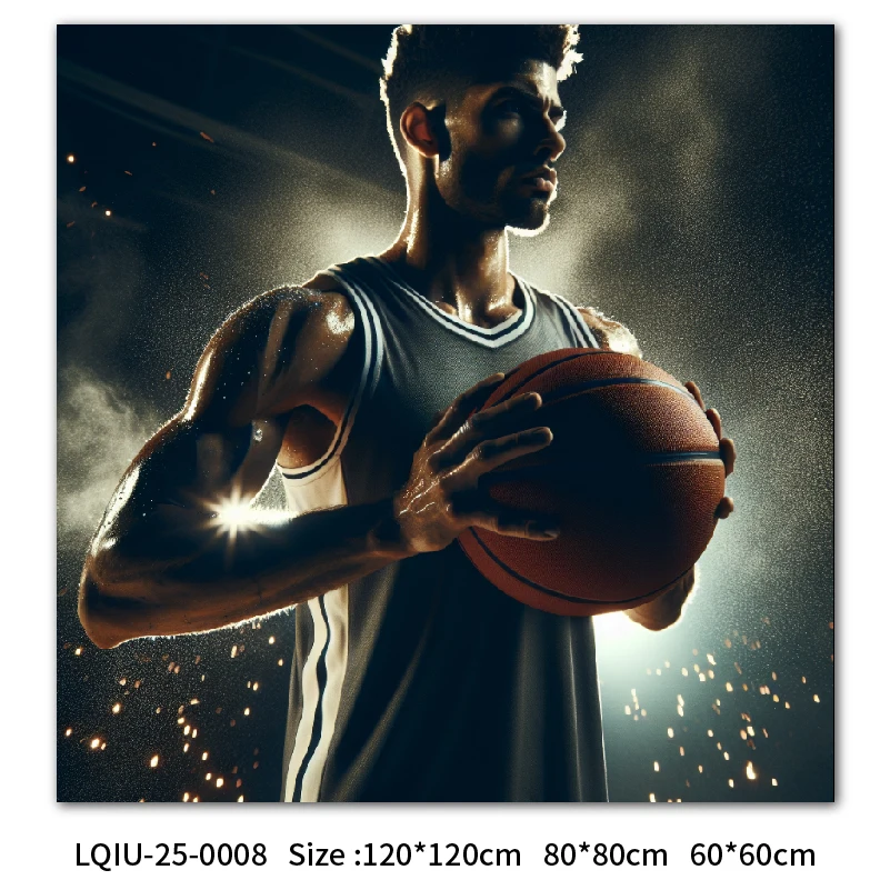 Living room decoration Basketball star canvas sports art posters canvas paintings acrylic paintings, and star player light signs