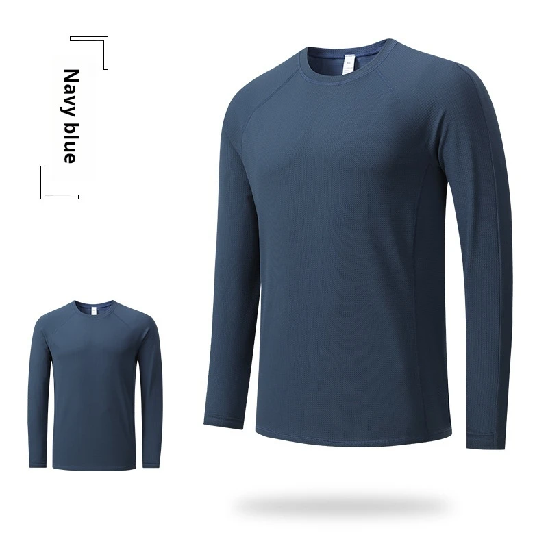Spring New Arrival Running Quick Dry Base Layer Gym Wear Long Sleeve Crew Neck Yoga Tshirts for Women Men