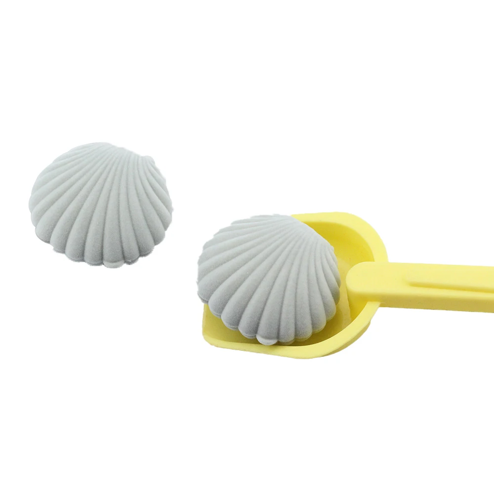 Tongxing Shell Shape Lovely Velvet Wedding Engagement Ring Box For Earrings Necklace Bracelet Jewelry Display Gift Box Holder