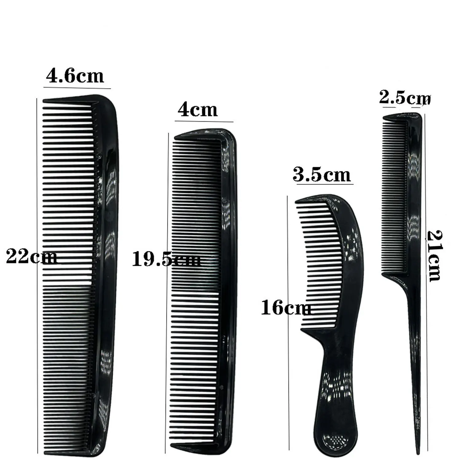High quality Professional Salon Plastic Hairdressing tool sets Anti static electricity comb