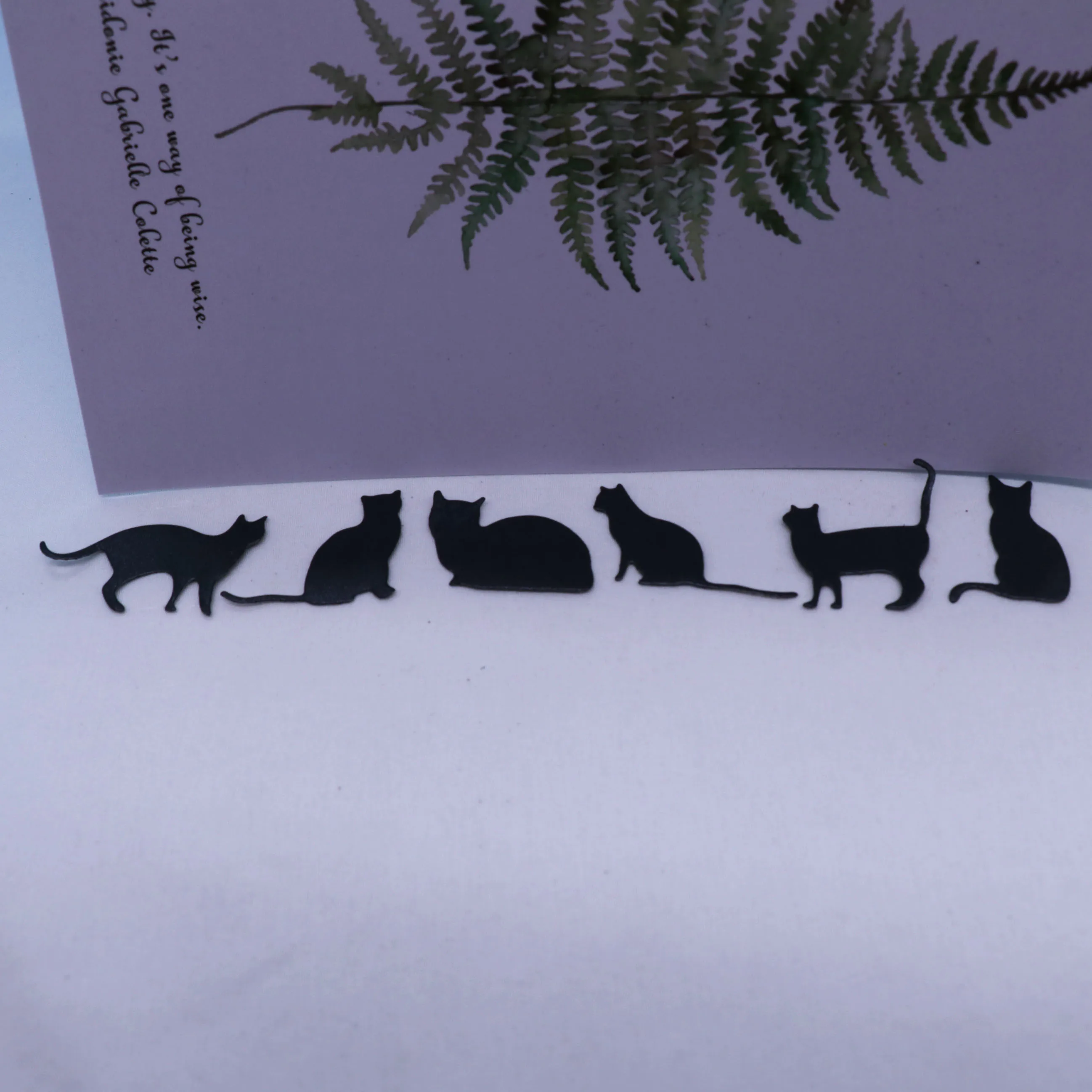 Cats Dies For Scrapbooking Craft Molds Carboon Steel Die Cut Stencil Planner Dies
