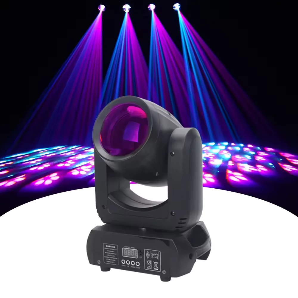Luces Dj оборудование 150 Вт Gobo точечный луч Светодиодная движущаяся головка Party Disco сценические огни