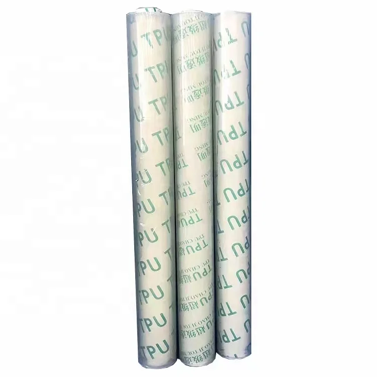 Factory price waterproof tpu film translucent tpu film for raincoat and bags