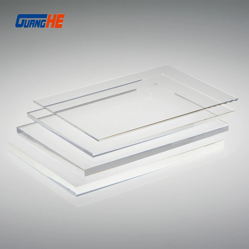 High Quality Customized 2mm 3mm 4mm 5mm 6mm 8mm 10mm Pmma Organic Glass 4x8 clear Transparent Acrylic Sheet