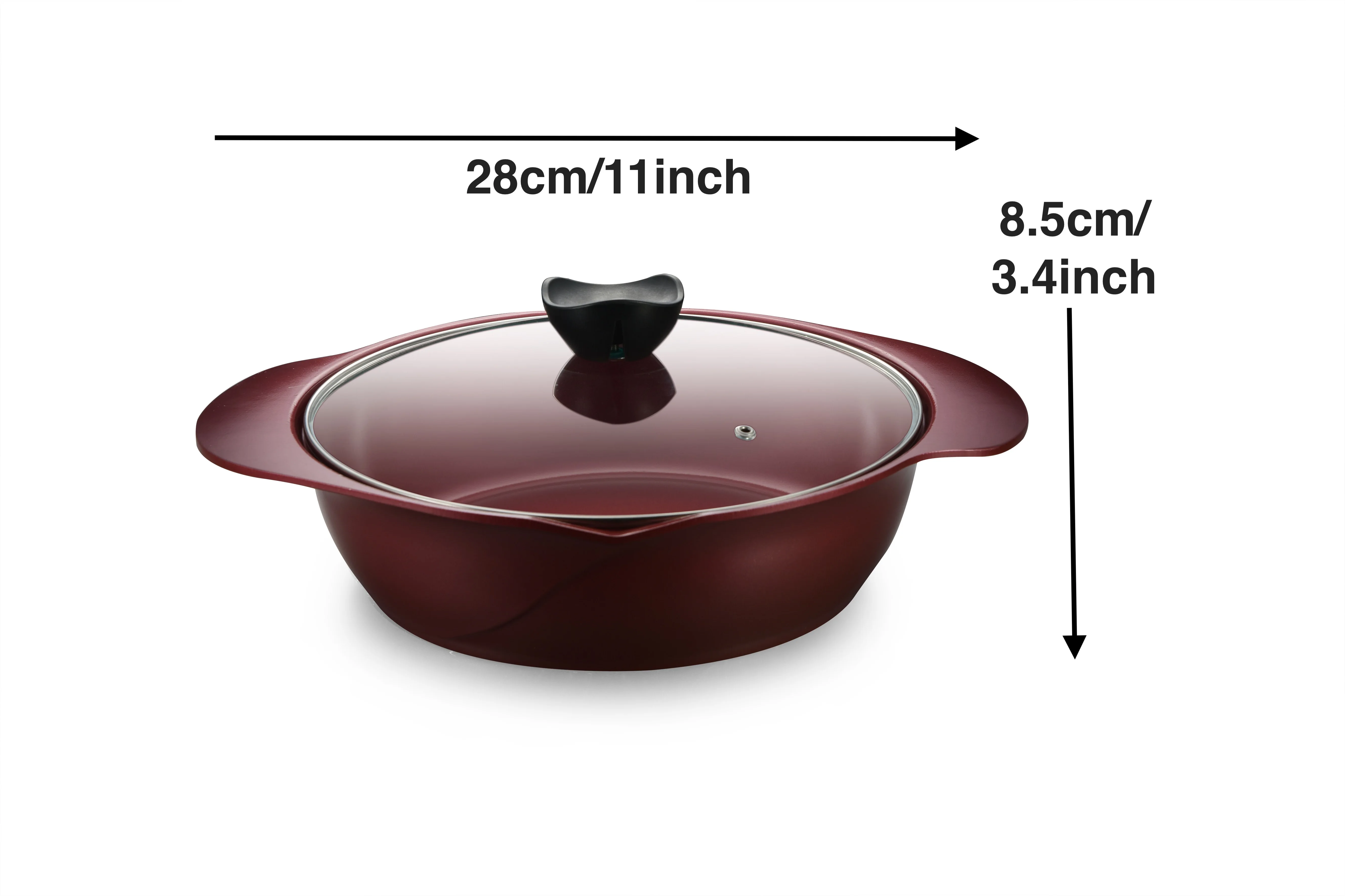 Hot Sale Korean Style Household Casting Aluminum Non Stick Ceramic Cookware Sets
